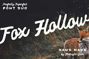 Fox Hollow Font Duo, a Script Font by Midnight Grim (Thumbnail 1 of 5)