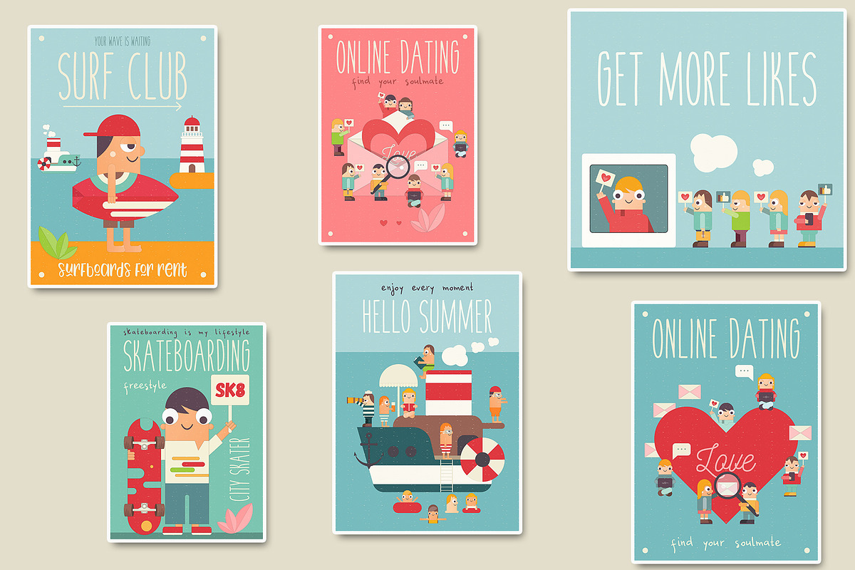 Cartoon People Bundle, an Education Illustration by ELFIVETROV DESIGN (Photo 8 of 13)