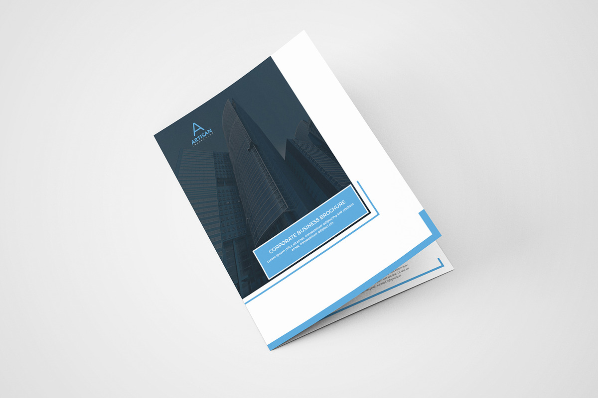 Bi-fold Brochure, a Brochure Template by artisanHR (Photo 4 of 4)