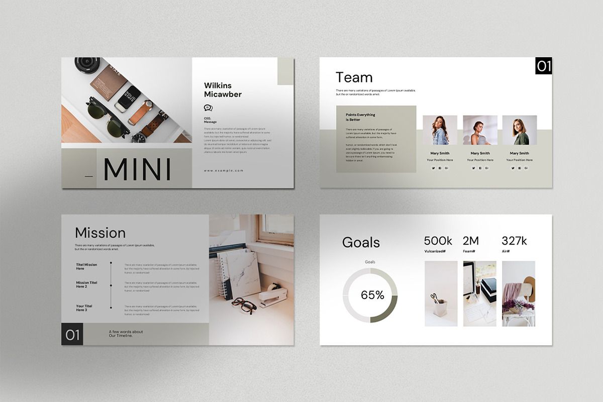 Minimal Presentation Template, a Presentation Template by Dream-Lab (Photo 5 of 7)