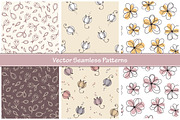 Hand drawn Vector Floral set, a Background Graphic by InkySplash (Thumbnail 4 of 5)