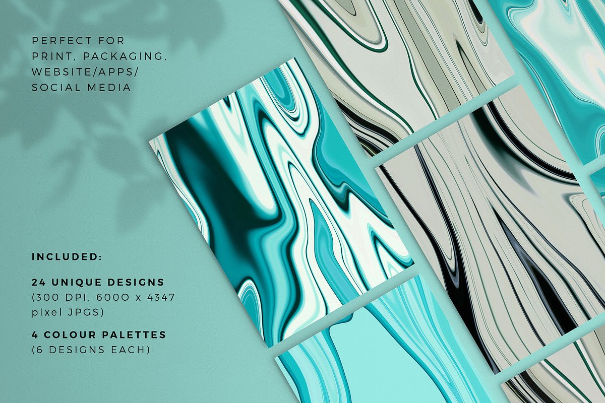 Oceanic swirl abstract backgrounds, a Texture Graphic by Mazarine Silver (Photo 14 of 15)