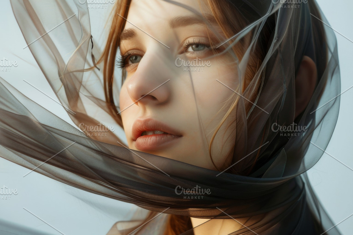 148 Young wrapped models, a Beauty & Fashion Photo by Handmadefont (Photo 100 of 153)