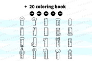 Cute Kawaii Rulers School, an Education Illustration by Palau (Thumbnail 11 of 12)