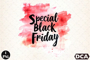Special Black Friday PNG, an Illustration by DreamCafeArt (Thumbnail 1 of 7)