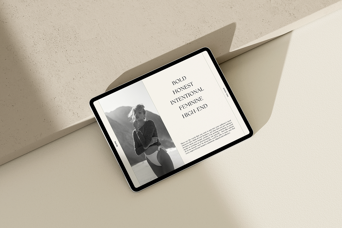 Olivia | Brand Presentation CANVA, a Presentation Template by Luna Soul Design (Photo 5 of 7)