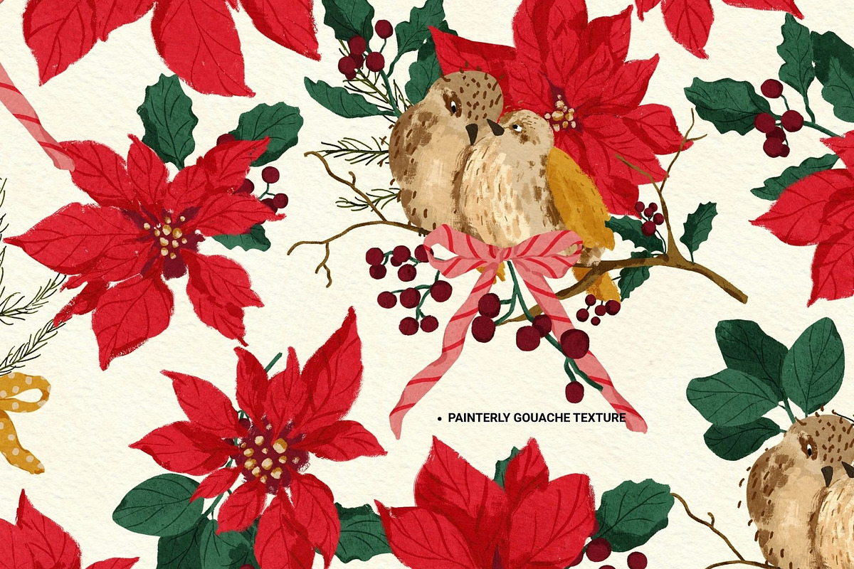 100 Christmas Backgrounds, a Background Graphic by PaperJamLab (Photo 6 of 18)