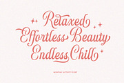 Monthly Activity Script, a Script Font by Letterhend Studio (Thumbnail 8 of 11)