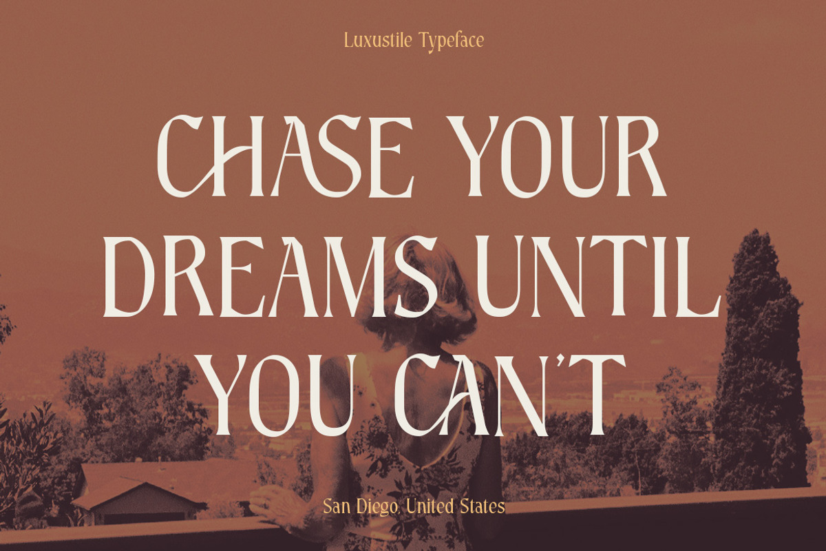 Luxustile – Elegant Serif Font, a Serif Font by MERCI STUDIO (Photo 3 of 9)