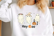 Hey Boo! Halloween Ghost PNG, an Illustration by Craft Nest (Thumbnail 5 of 6)