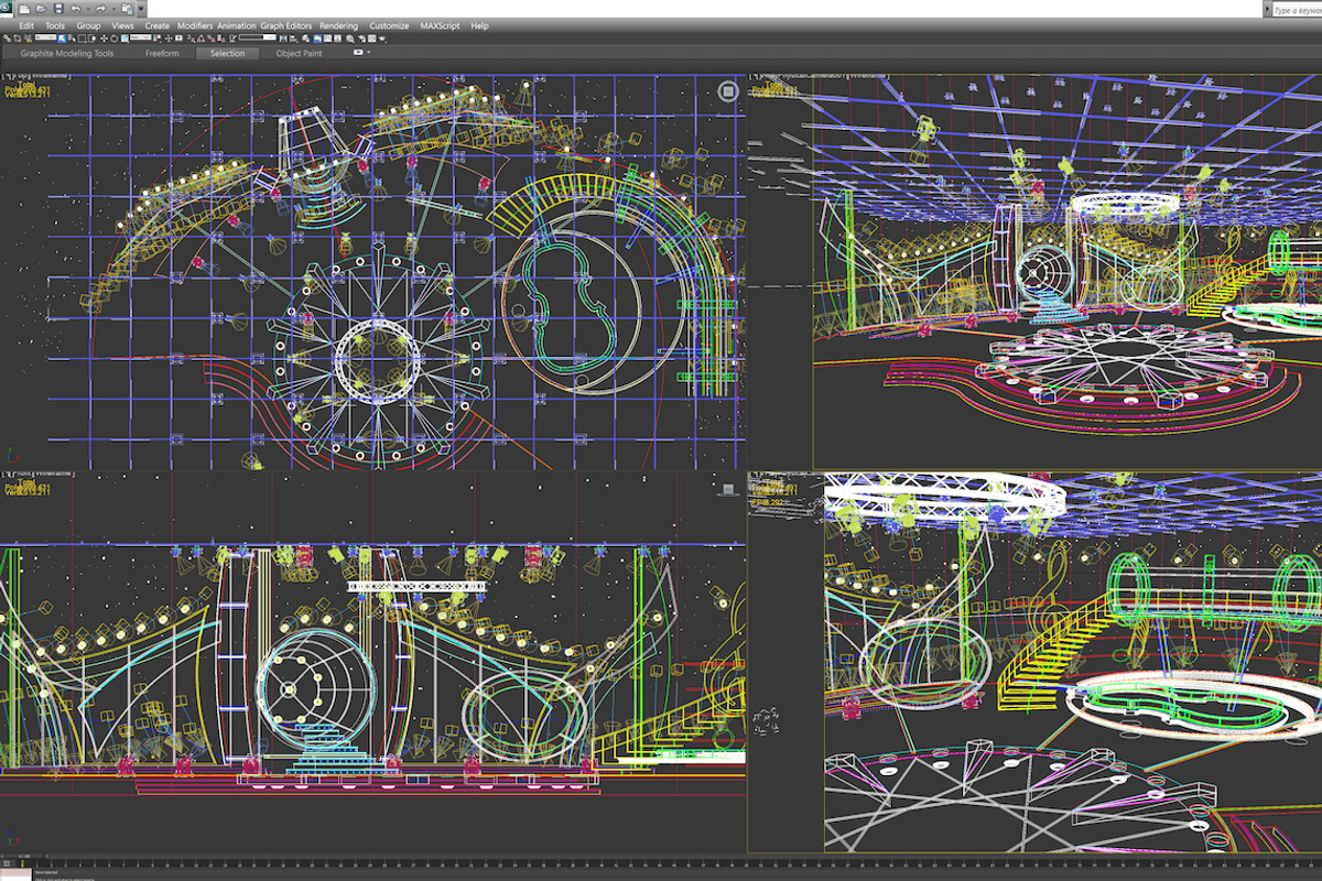 TV Studio Entertainment Set 1, an Architecture 3D Model by akerStudio (Photo 19 of 26)
