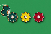 Enamel Badge Mockup, a Product Mockup by Design Squad (Thumbnail 4 of 5)