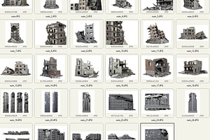 Ruined Buildings, an Architecture Photo by digibox
