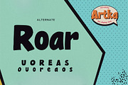 Artka - Fun Display Font, a Font by Gassstype (Thumbnail 8 of 8)