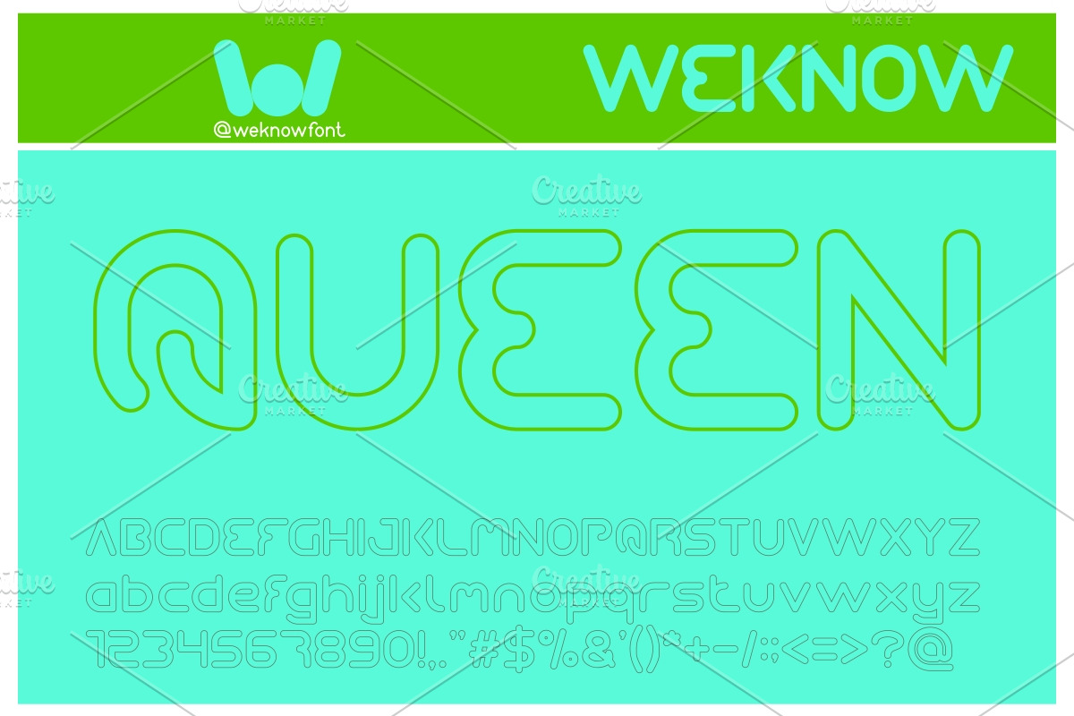 queen of the modern age, a Font by weknow (Photo 2 of 5)