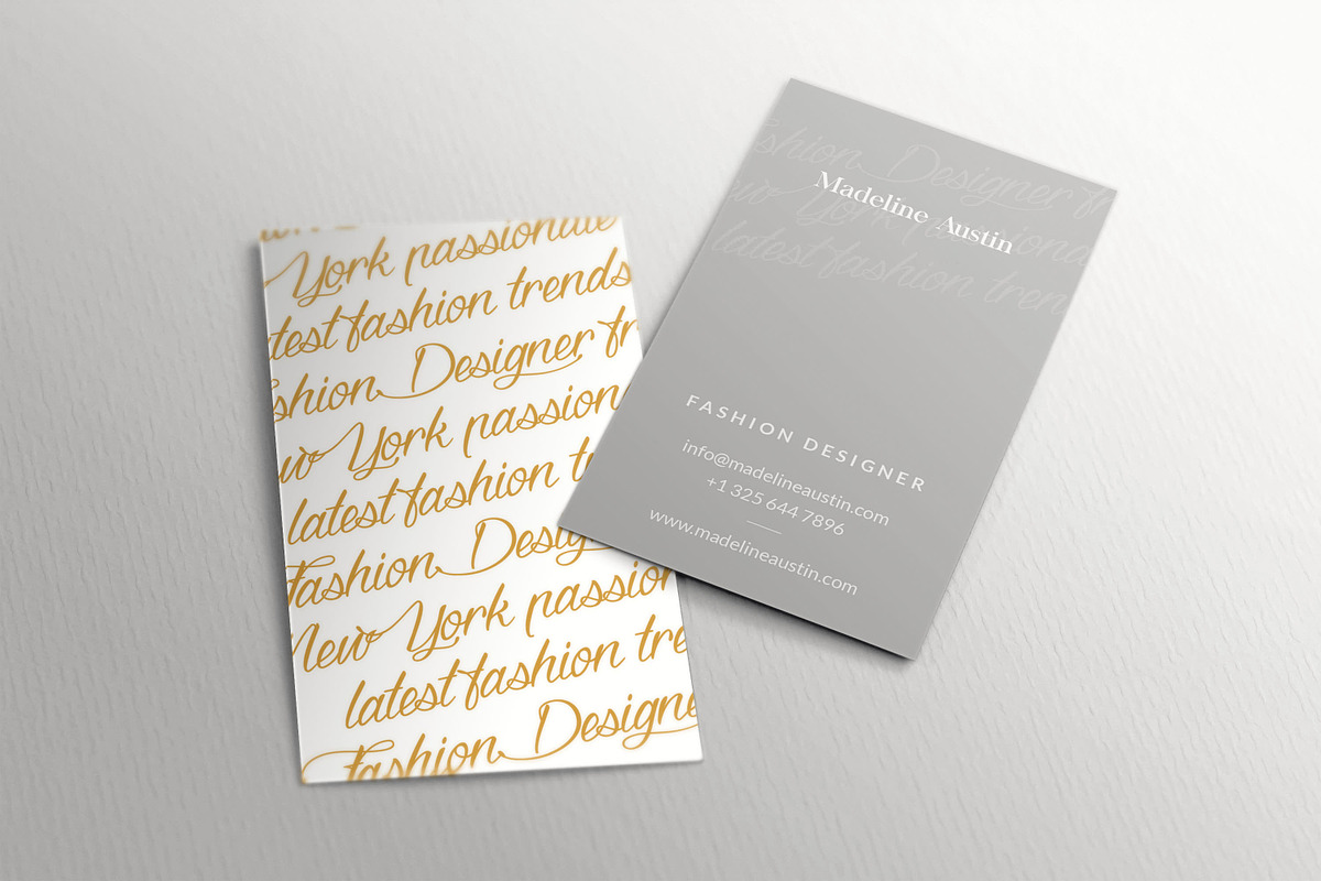 Elegant Business Card, a Business Card Template by DesignLux (Photo 2 of 2)