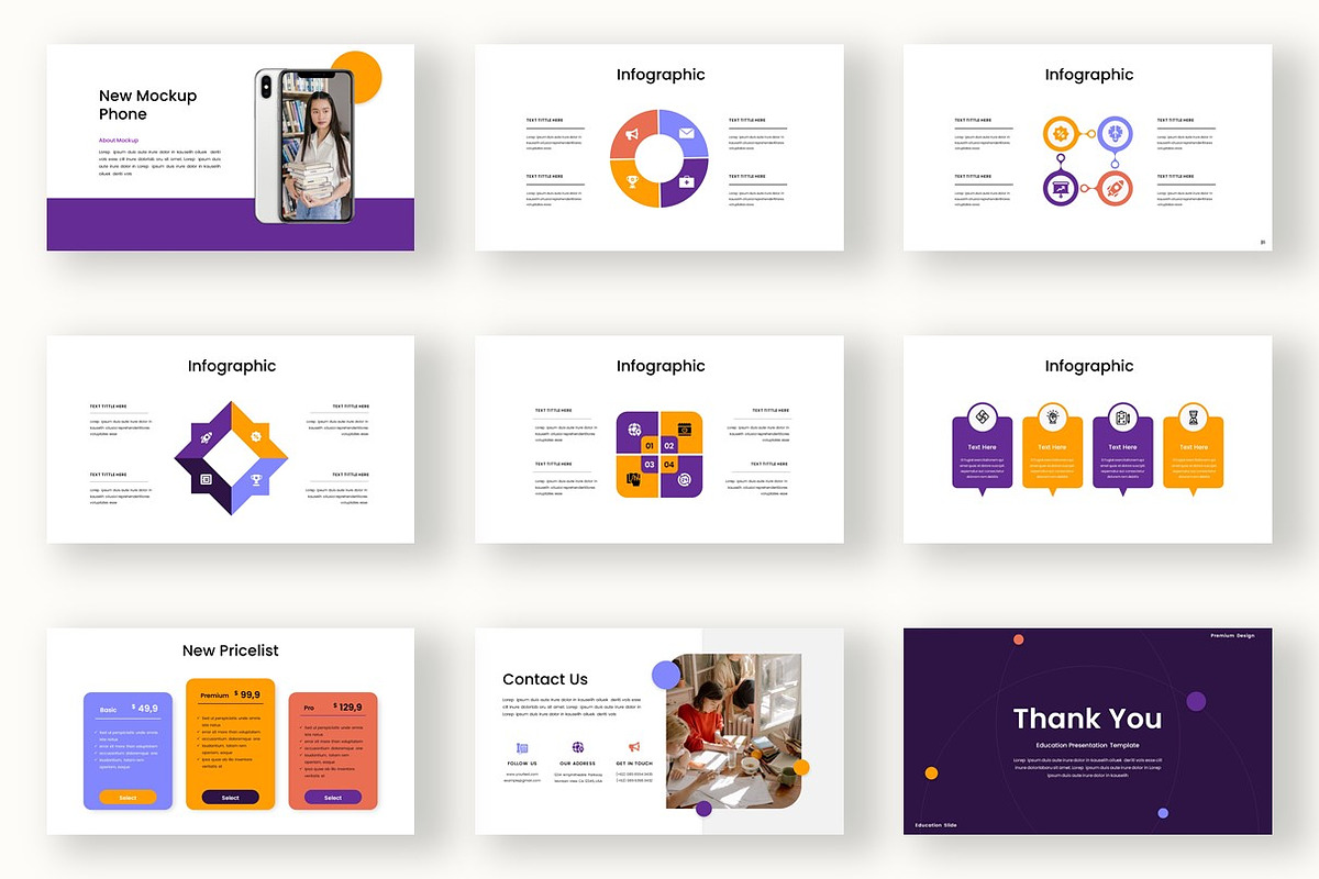 Modern Education Keynote Template, a Presentation Template by kreatifreya (Photo 3 of 5)