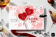 Love Procreate Brushes Set, a Brush Add-On by owlasya (Thumbnail 4 of 4)