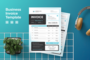 Larza Graphic Design Invoice, a Print Template by Annora Studio (Thumbnail 1 of 5)