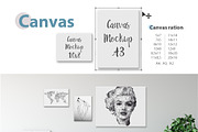 Wall & Frames Mockup - Bundle Vol 4, a Print Template by Yuri-U (Thumbnail 6 of 32)