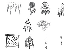 Dreamcatchers Set 2 Procreate Brush