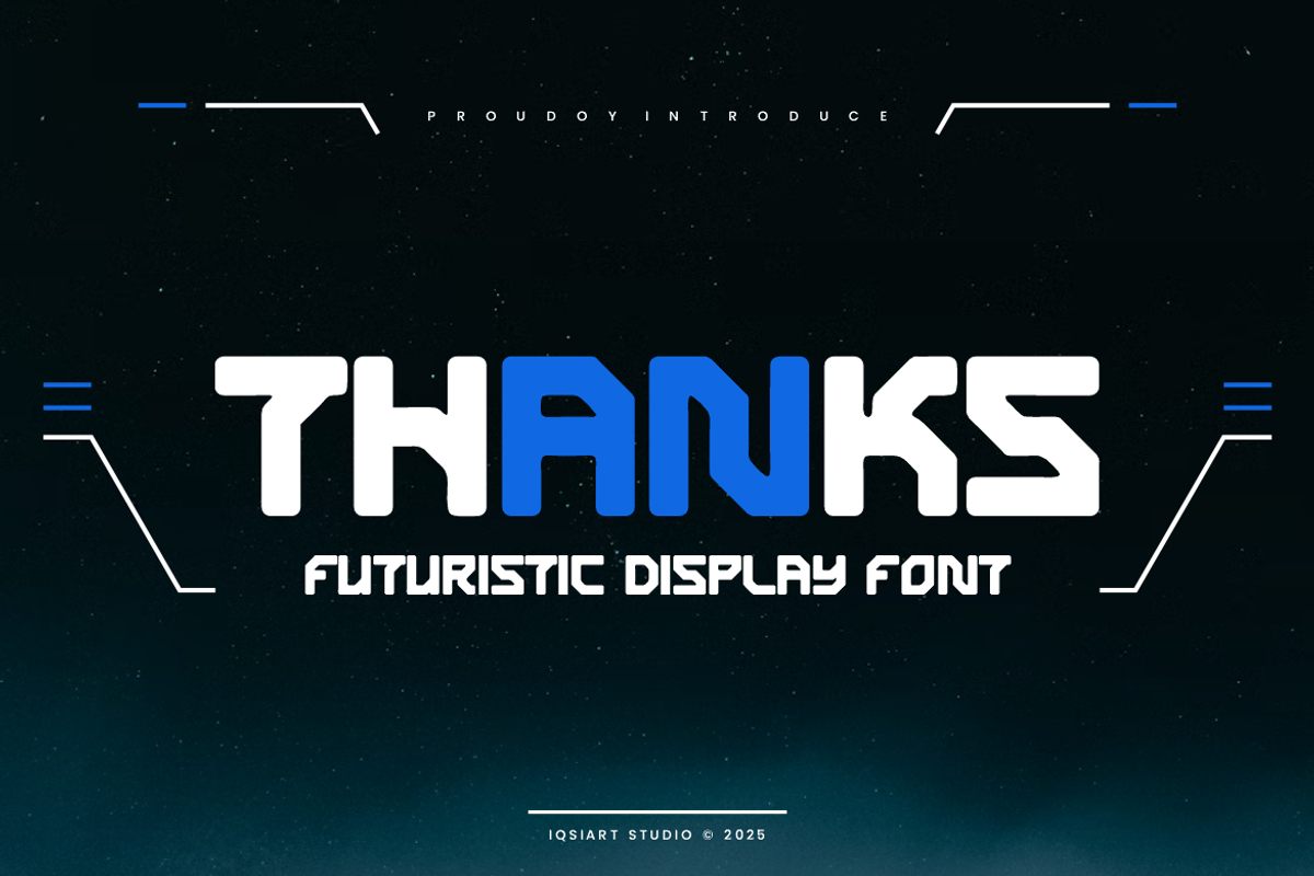 Magkros - Futuristic Font, a Sans Serif Font by Iqsiart Studio (Photo 7 of 7)