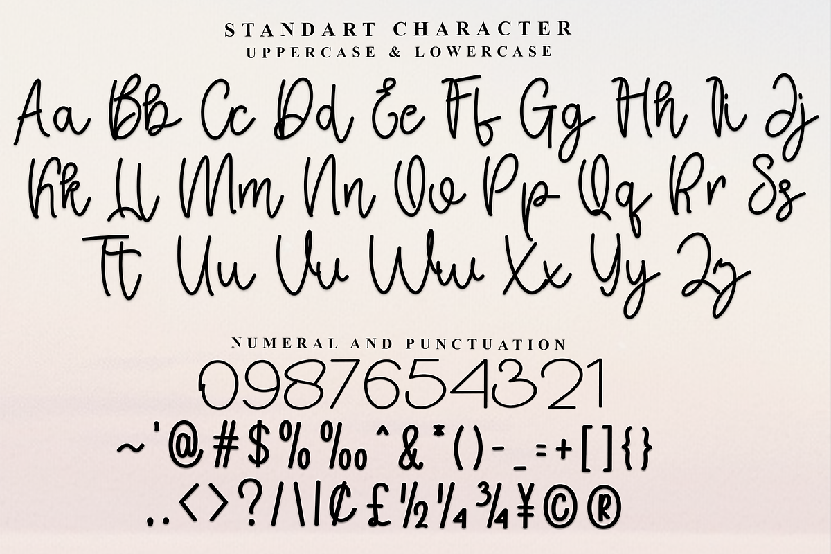 Chocolate, a Handwritten Font by FreshTypeINK (Photo 5 of 7)
