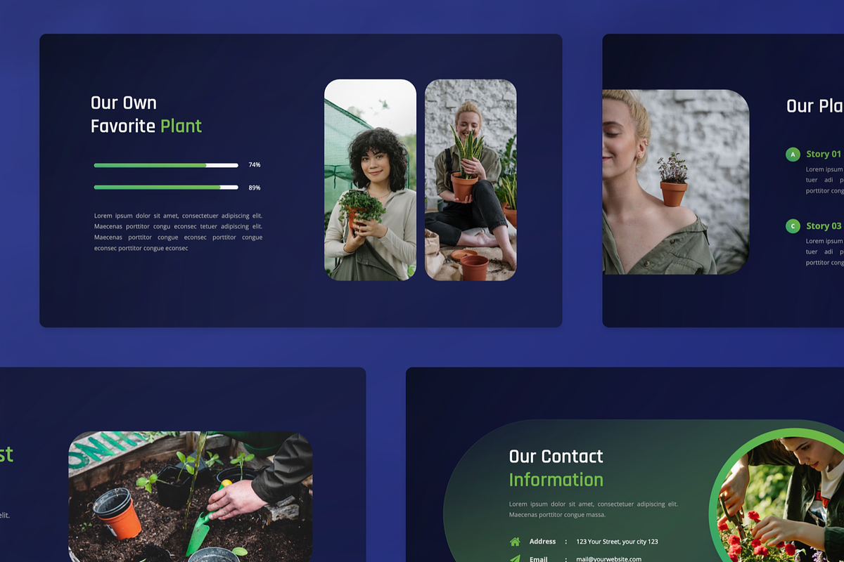 Plant & Gardening Google Slide, a Presentation Template by Annora Studio (Photo 2 of 8)