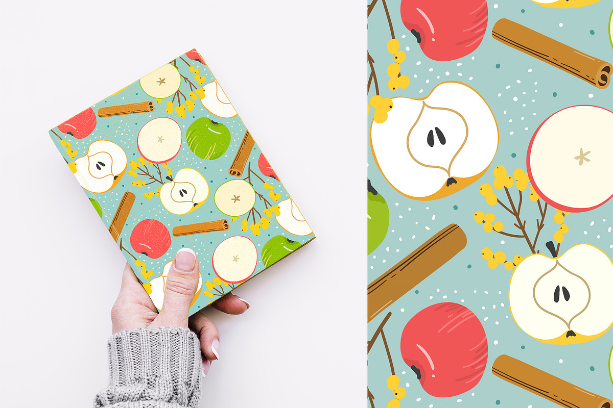 Fruits seamless pattern, a Pattern Graphic by hanifa_design (Photo 9 of 12)