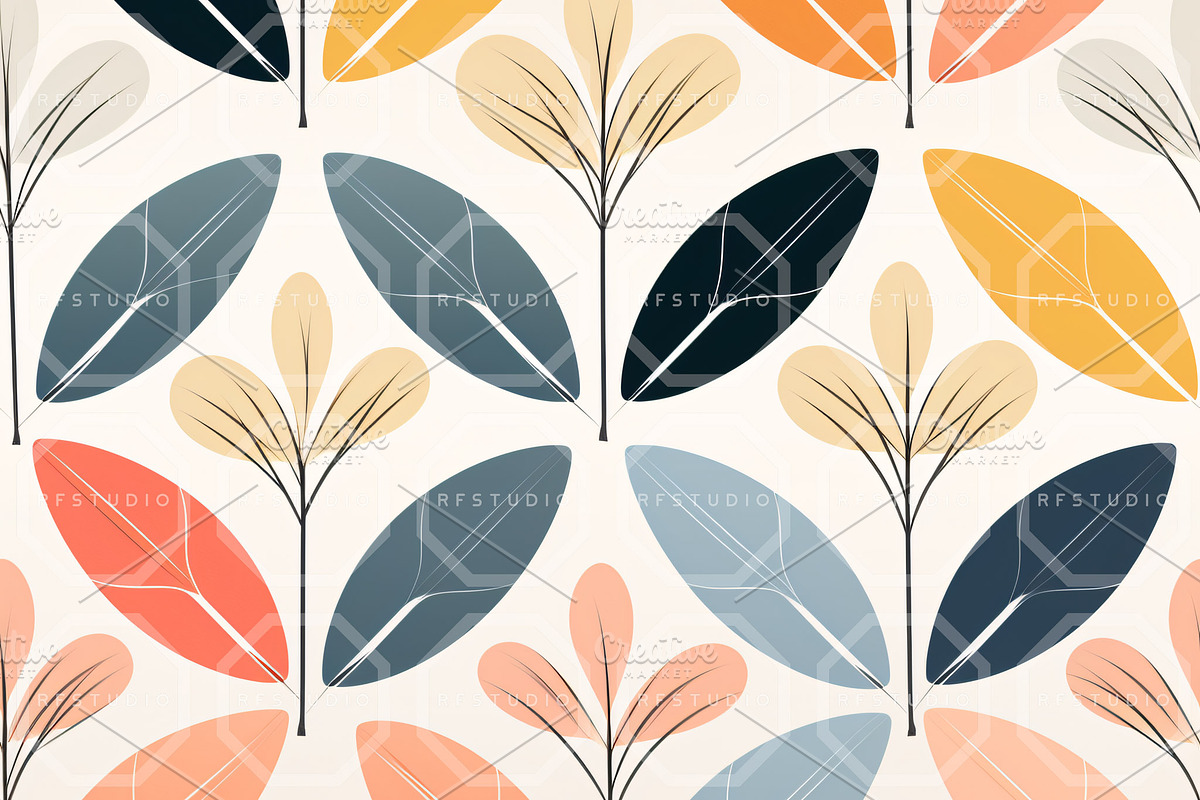 MOD DREAMSCAPE. Seamless Patterns, a Pattern Graphic by RefinedFantasyStudio (Photo 8 of 9)