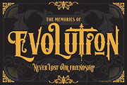 Lost Volution, a Blackletter Font by Ryan Prasetya (Thumbnail 1 of 5)