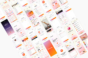 Yoga & Meditation App, an UI Kit Template by flr.24 (Thumbnail 2 of 2)