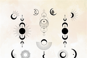 Mystical elements for tarot cards, a Decorative Illustration by Onceli*art (Thumbnail 9 of 13)