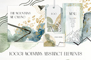 Foggy mountains forest Watercolor, an Illustration by Yuliya Derbisheva (Thumbnail 11 of 13)