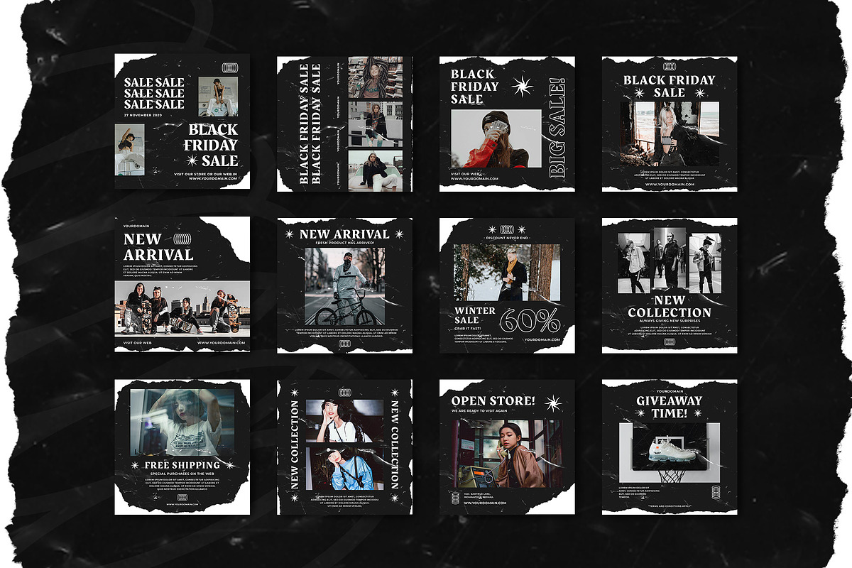 Mozath - Instagram Templates, a Social Media Template by Rakyu (Photo 8 of 8)