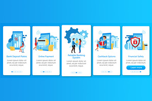 Banking Onboarding App Screen