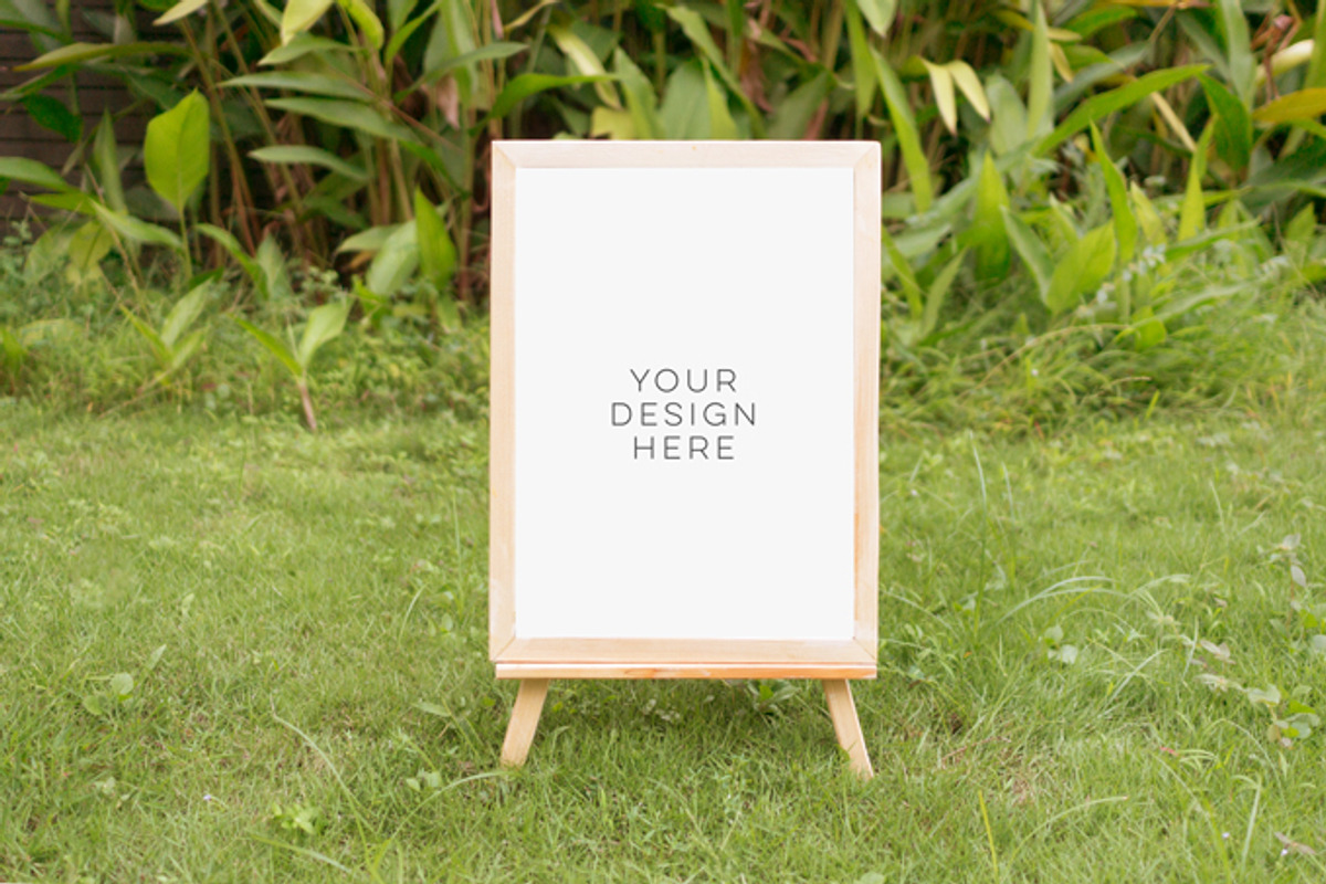 tropical summer mock up, a Print Template by My Lovely Stock (Photo 2 of 6)