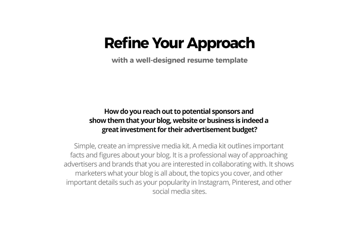 Media Kit Template for Blogger, a Social Media Template by ariodsgn (Photo 4 of 4)