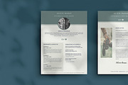 Resume template | Canva, a Templates & Theme by Strategie Creative (Thumbnail 1 of 4)