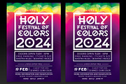 Festival Of Colors Flyer Template, a Flyer Template by designblends@gmail.com (Thumbnail 1 of 3)