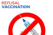 Refusal of Vaccination Concept, a Healthcare Illustration by TAlex (Thumbnail 2 of 6)