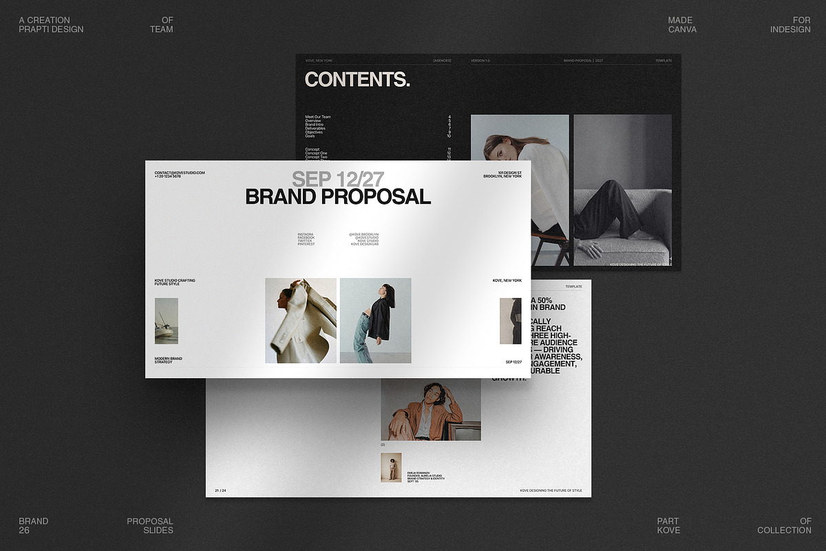 KOVE | Business Proposal Template, a Presentation Template by Prapti Design (Photo 1 of 10)