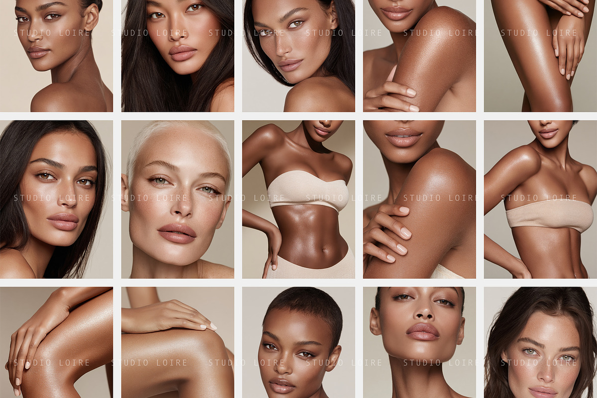 Natural Beauty Stock Photos, a Beauty & Fashion Photo by Studio Loire (Photo 5 of 11)