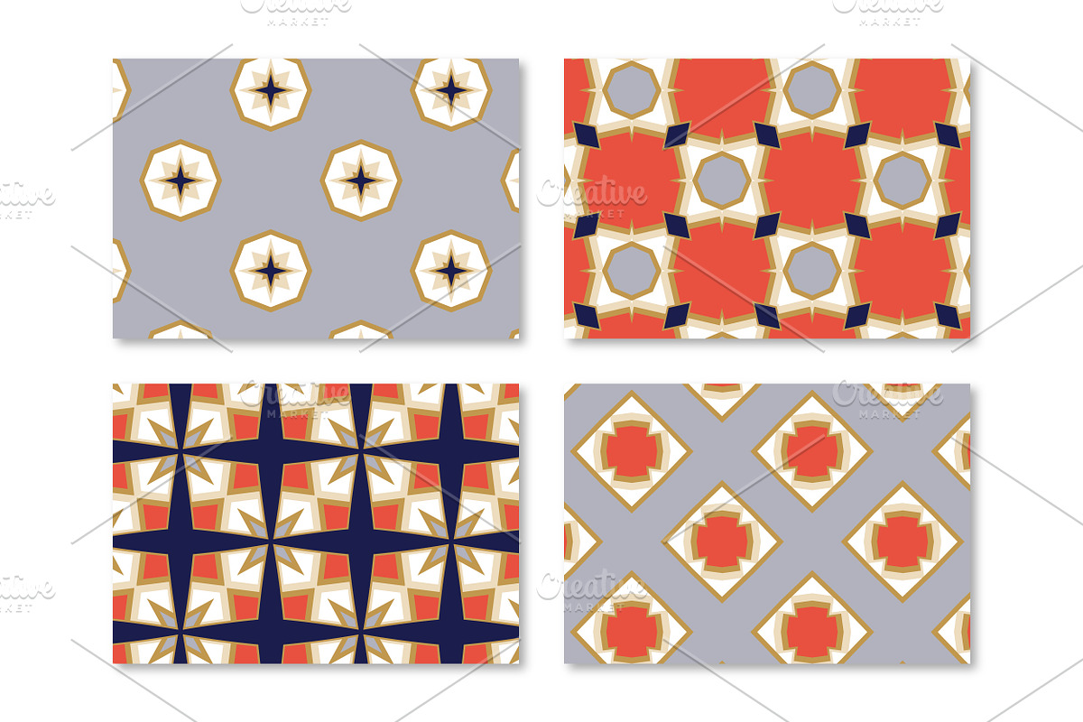 GULFI geometric seamless patterns., a Pattern Graphic by Peolla (Photo 6 of 9)