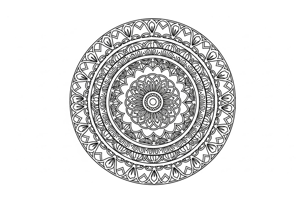 50 Geometric Mandala Vector Bundle, an Illustration by Designs_River (Photo 43 of 51)