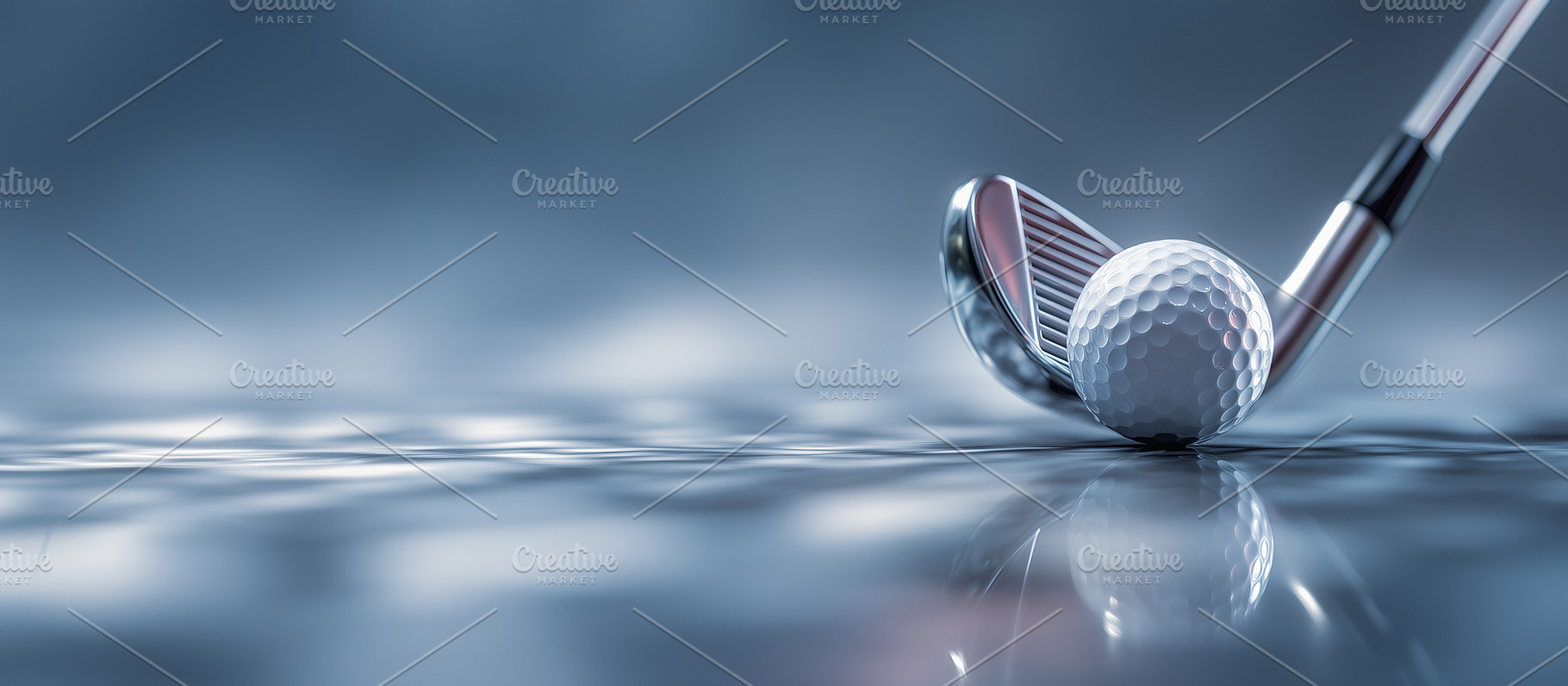 Close up of a golf club poised to, a Sports & Recreation Photo by MistyDay