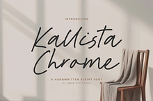 Kallista Chrome Font