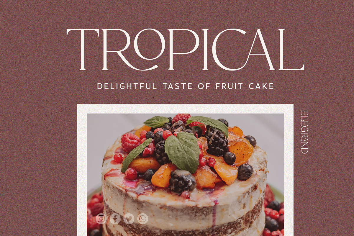 SS Ellegrand - Ligatures Serif Font, a Serif Font by Typocracy Studio (Photo 7 of 10)
