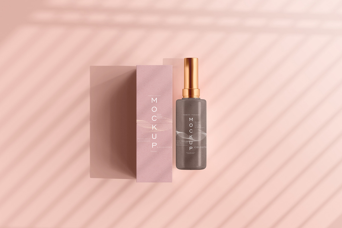 390+ Cosmetic Branding Mockup Scenes, a Cups & Container Mockup by pmvch (Photo 231 of 367)