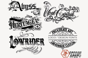 Procreate Logo / Tattoo Art